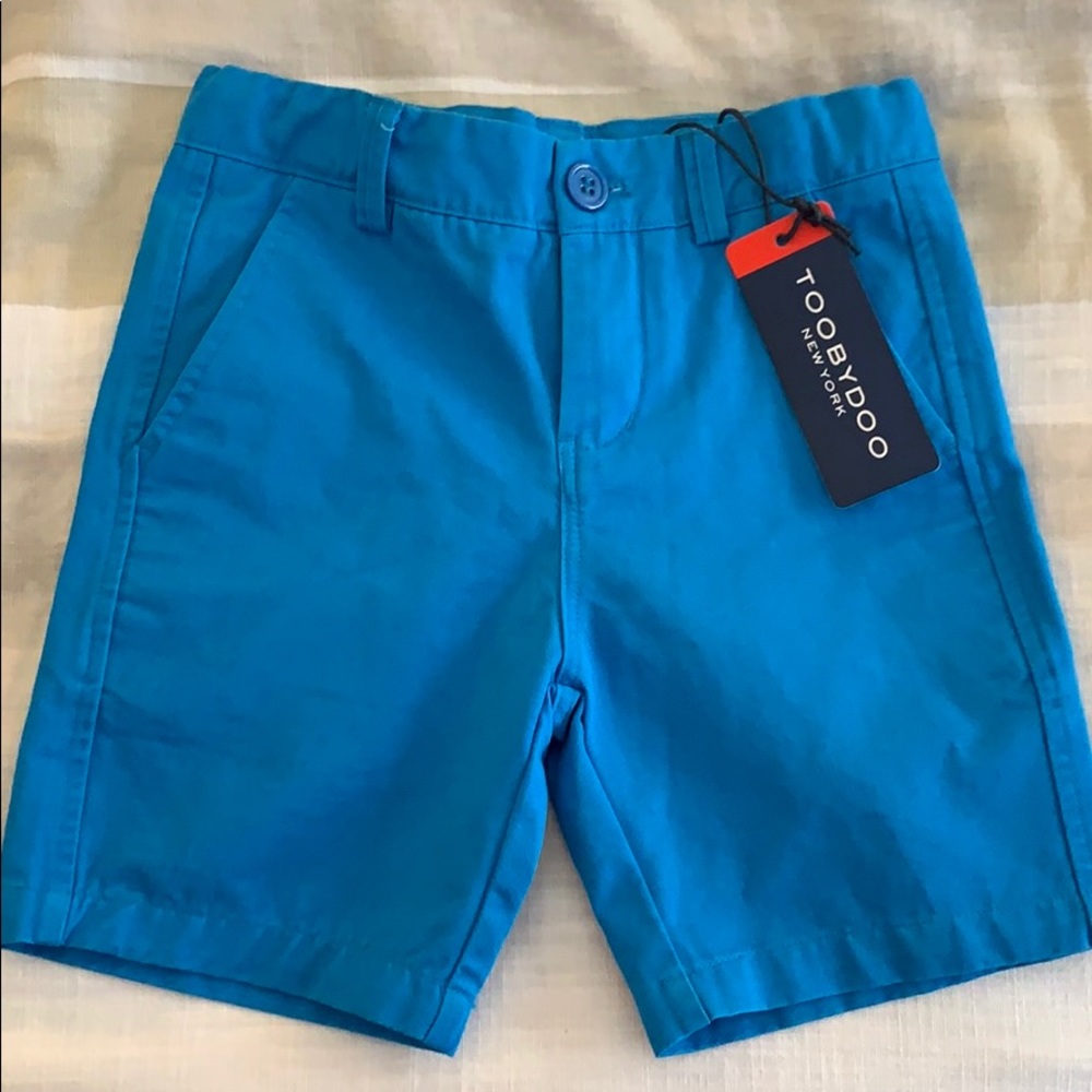 Toobydoo Cobalt Blue Chino Shorts